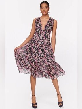 CAMI NYC MULBERRY ROSE HEDY DRESS